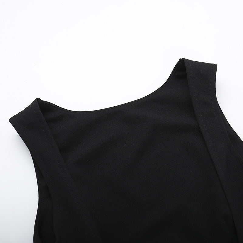 Bodrum Mini Dress - Black