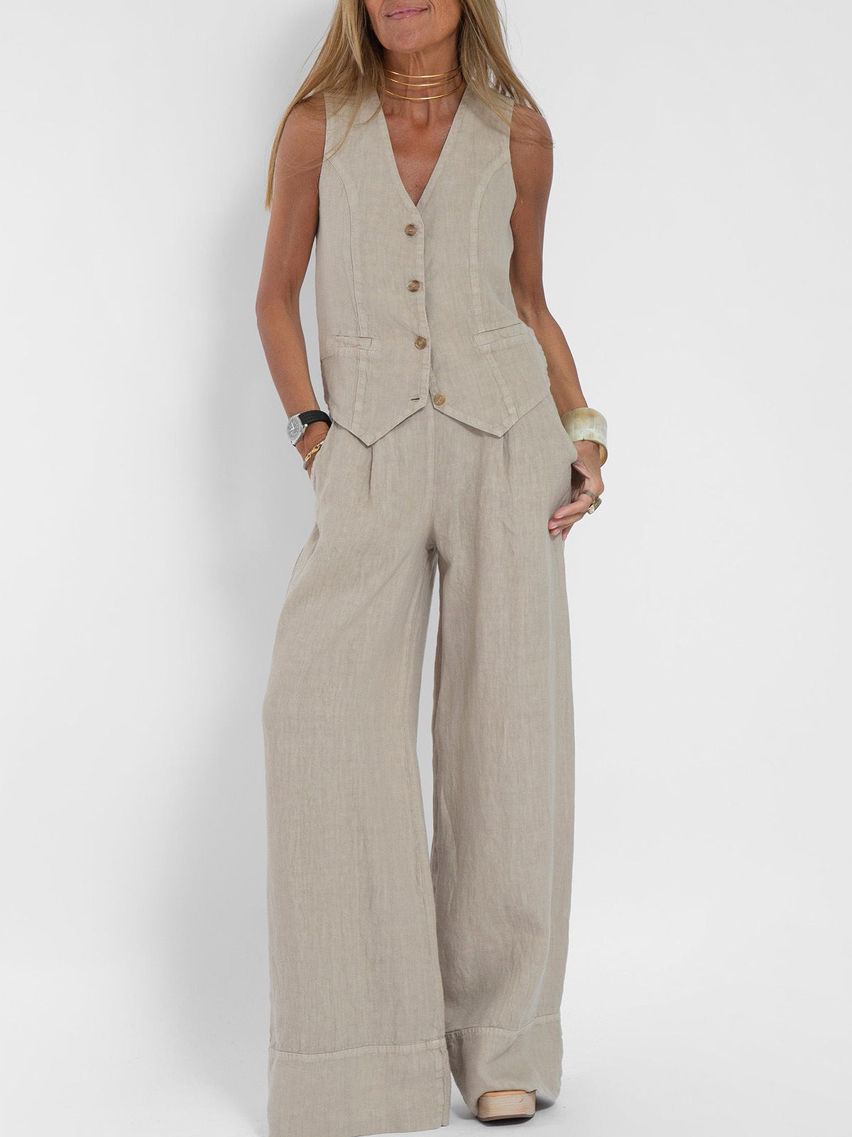Fashion Vest Trousers Sets