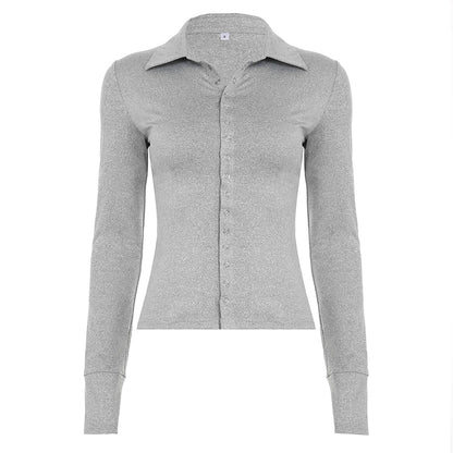 Nayelis Buttoned Polo Top
