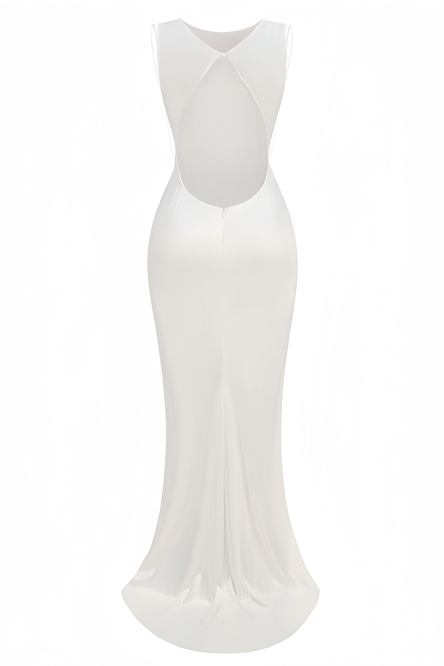 Jabez Fishbone Backless Maxi Dress
