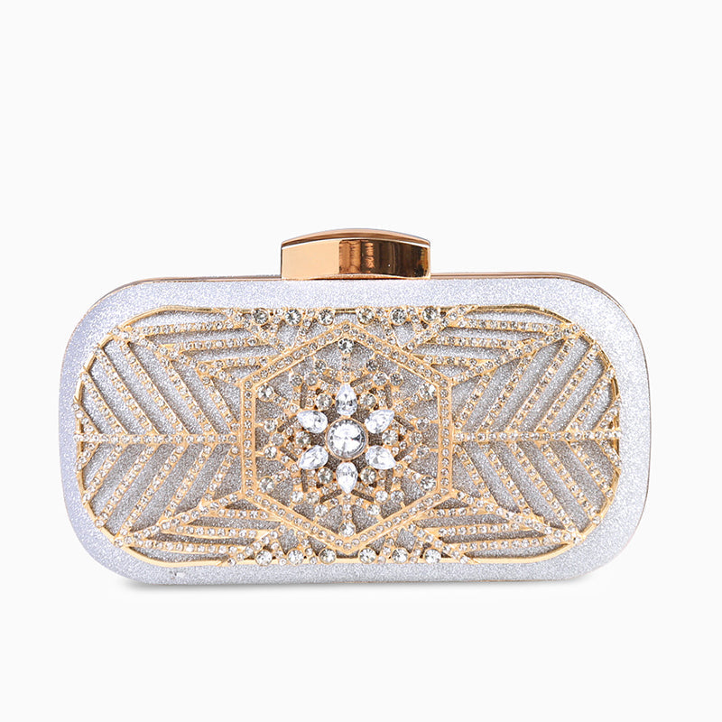 Yasmin Evening Clutch with Diamonds