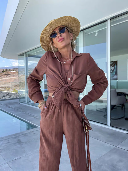 Aldo Co-ord - Brown