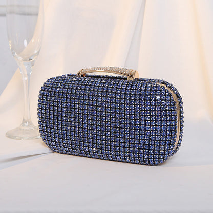 Diamond Encrusted Clutch Bag by Sara