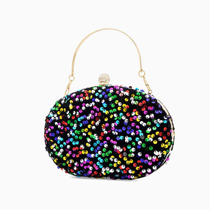 Sequined Clutch Bag by Donna