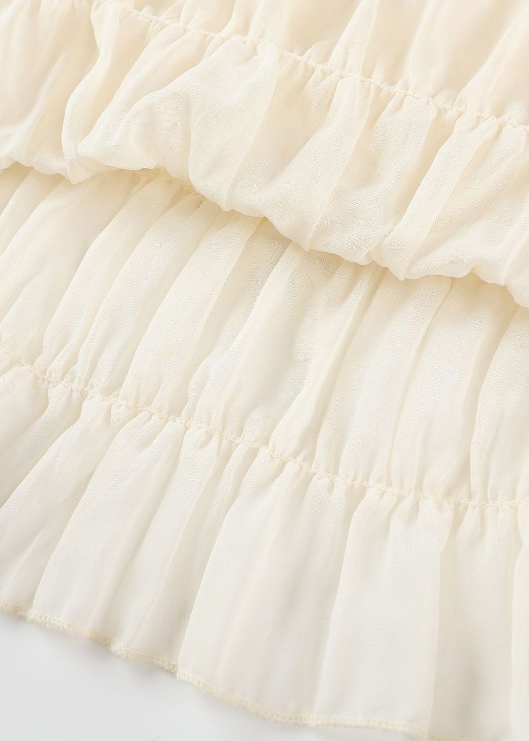 Spaghetti Strap Sweetheart Neck Smocked Tiered Ruffle Tie Front Maxi Dress