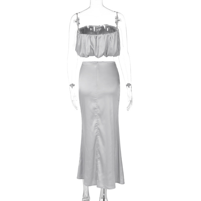 Jordyn Co-ord Set - Silver