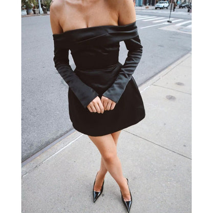 | Off-Shoulder Mini Dress