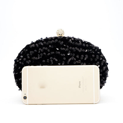 Sequined Clutch Bag by Donna