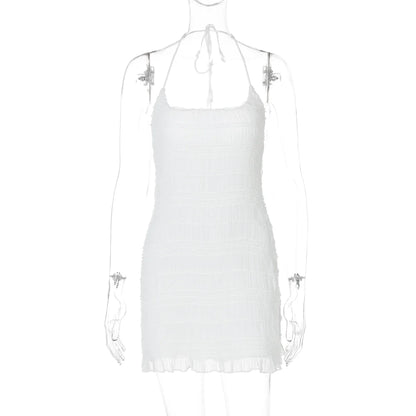 Shalom Halter Mini Dress