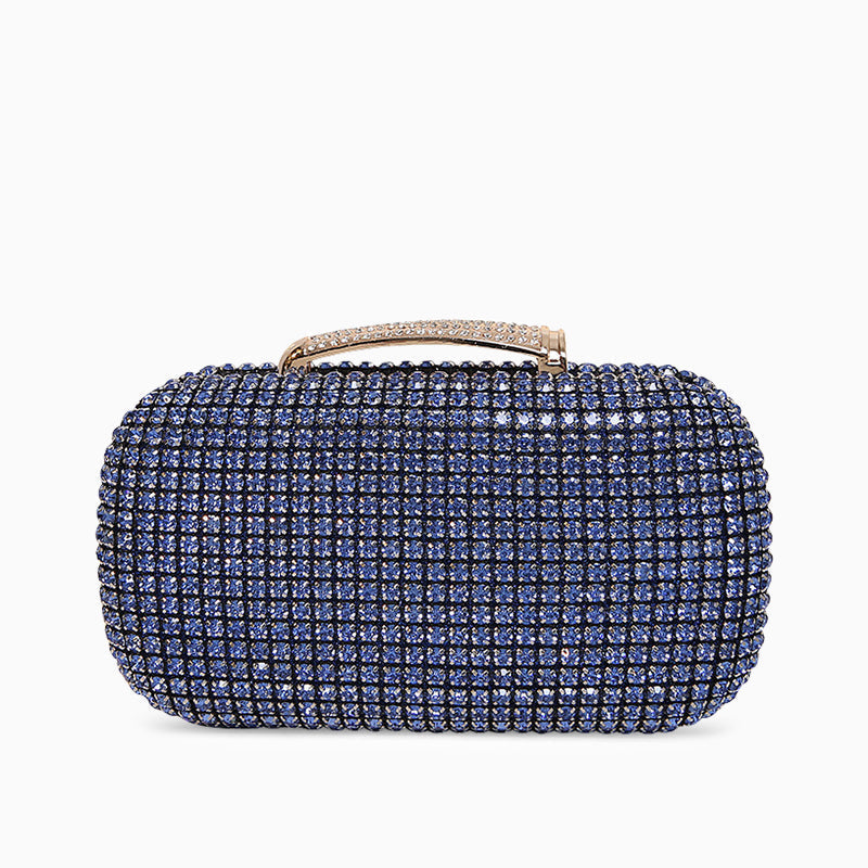 Diamond Encrusted Clutch Bag by Sara