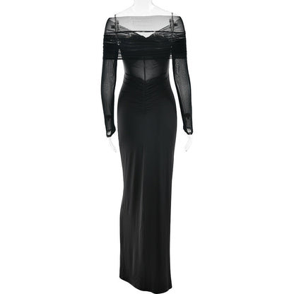 Siela Maxi Dress - Black