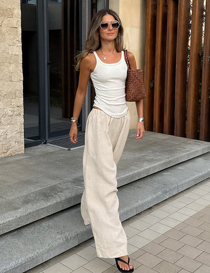 Linn Pants - Khaki