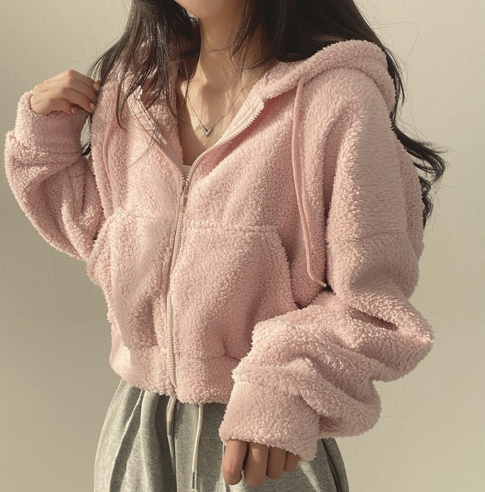 Kalli Plush Zip Hoodie