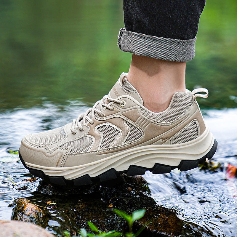 Women's Sporty Hiking Sneakers With Non-Slip Profile Sole Grip