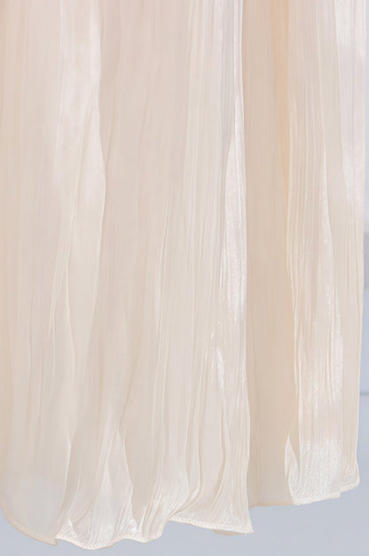 Wilfred Sheath Wood Earring Maxi Dress