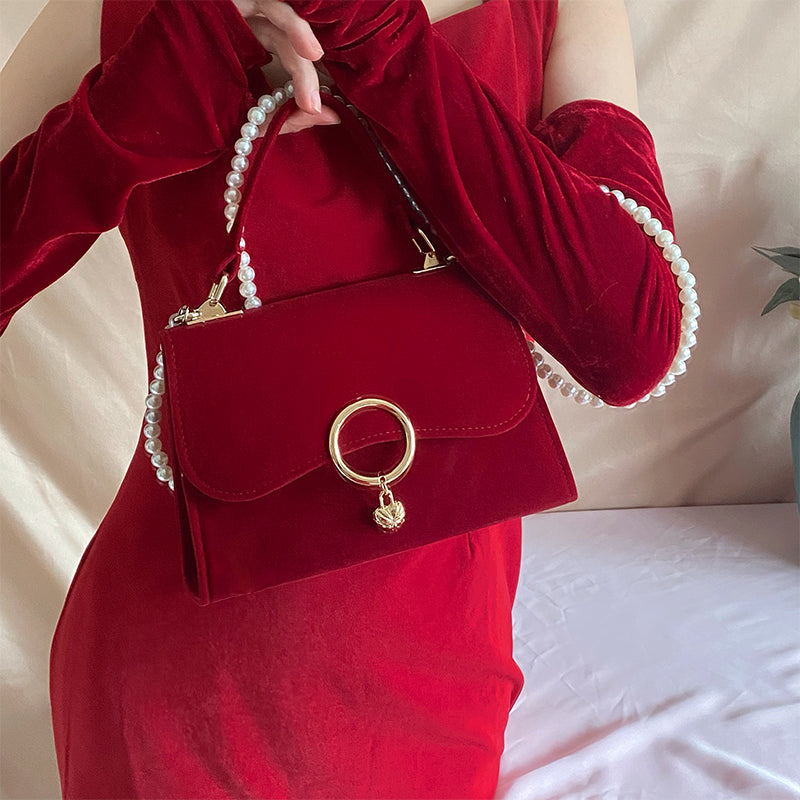 Velvet Dinner Handbag by Lynda