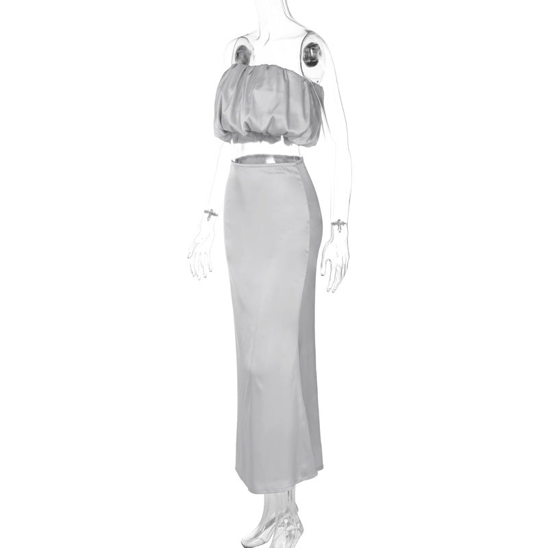 Jordyn Co-ord Set - Silver