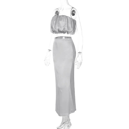 Jordyn Co-ord Set - Silver