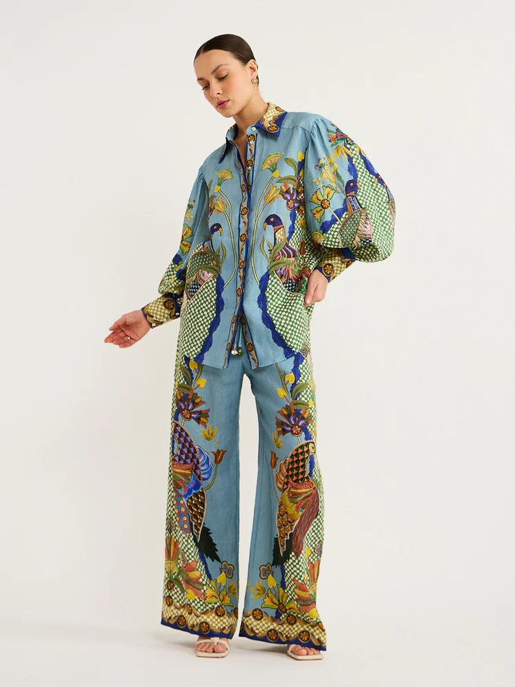 Mirrisa Co-Ord - Blue