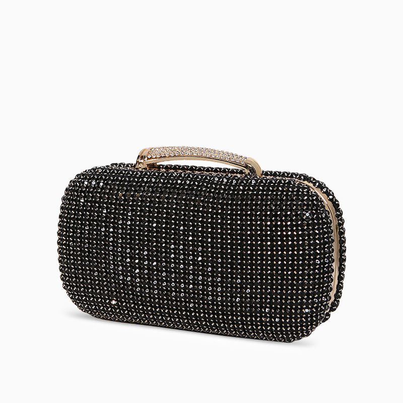 Diamond Encrusted Clutch Bag by Sara