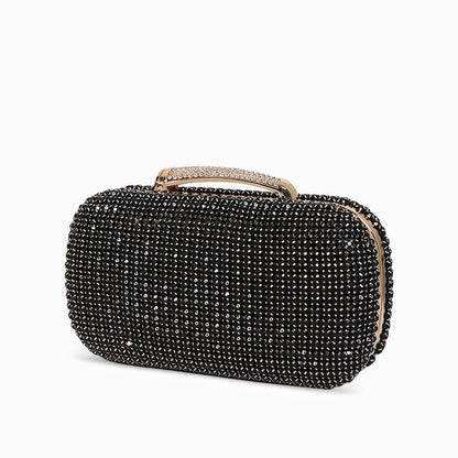 Diamond Encrusted Clutch Bag by Sara