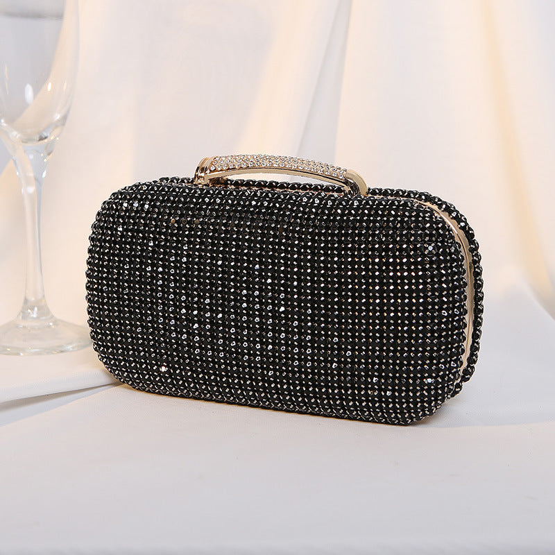 Diamond Encrusted Clutch Bag by Sara