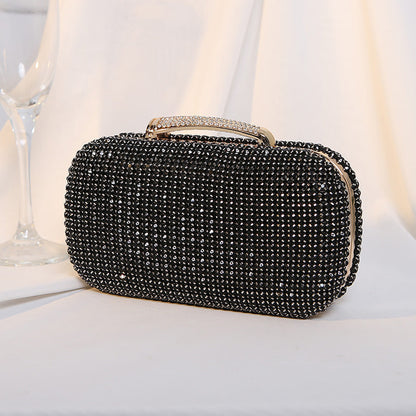 Diamond Encrusted Clutch Bag by Sara