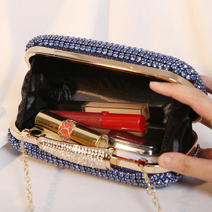 Diamond Encrusted Clutch Bag by Sara