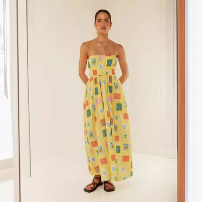 Casual off Neck Sling Dress