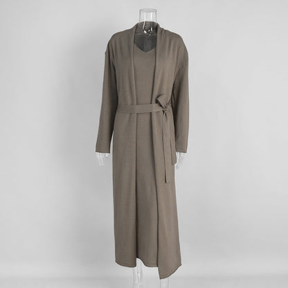 Xandria Knitted Lounge Dress Set