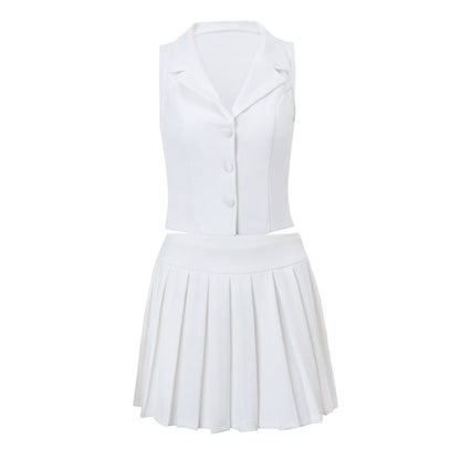 Hadid Co-ord - White