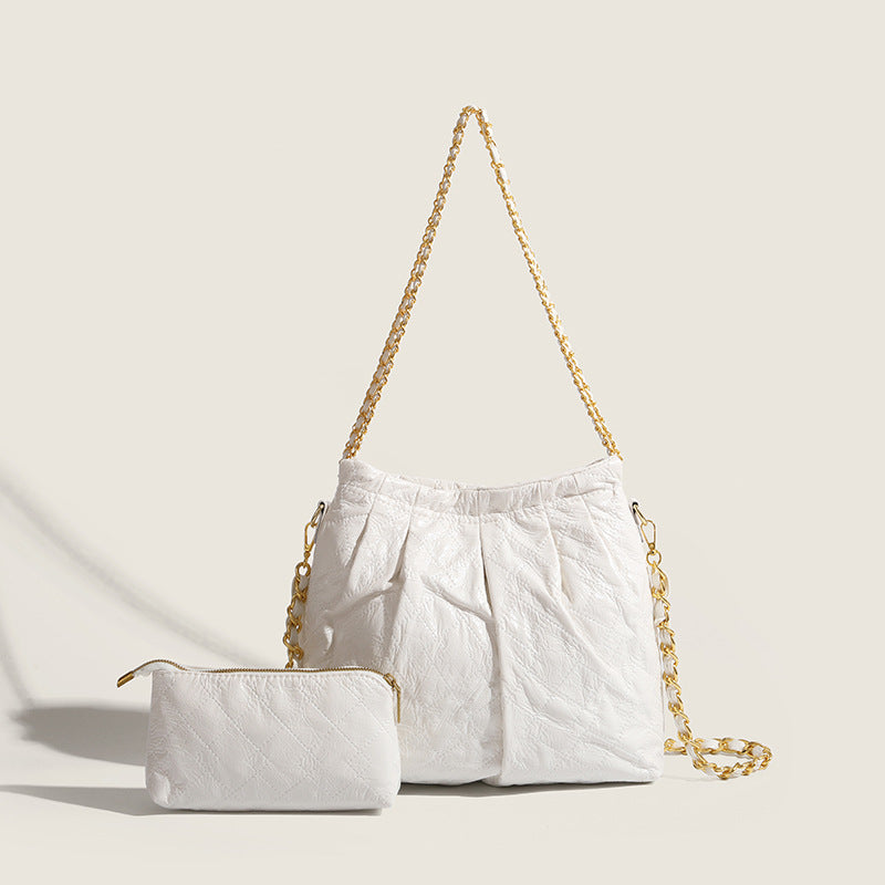 | Quilted Shoulder Bag