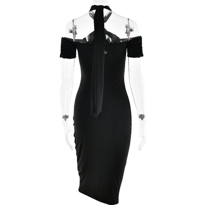Mella Midi Dress - Black