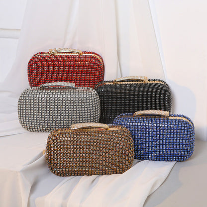 Diamond Encrusted Clutch Bag by Sara