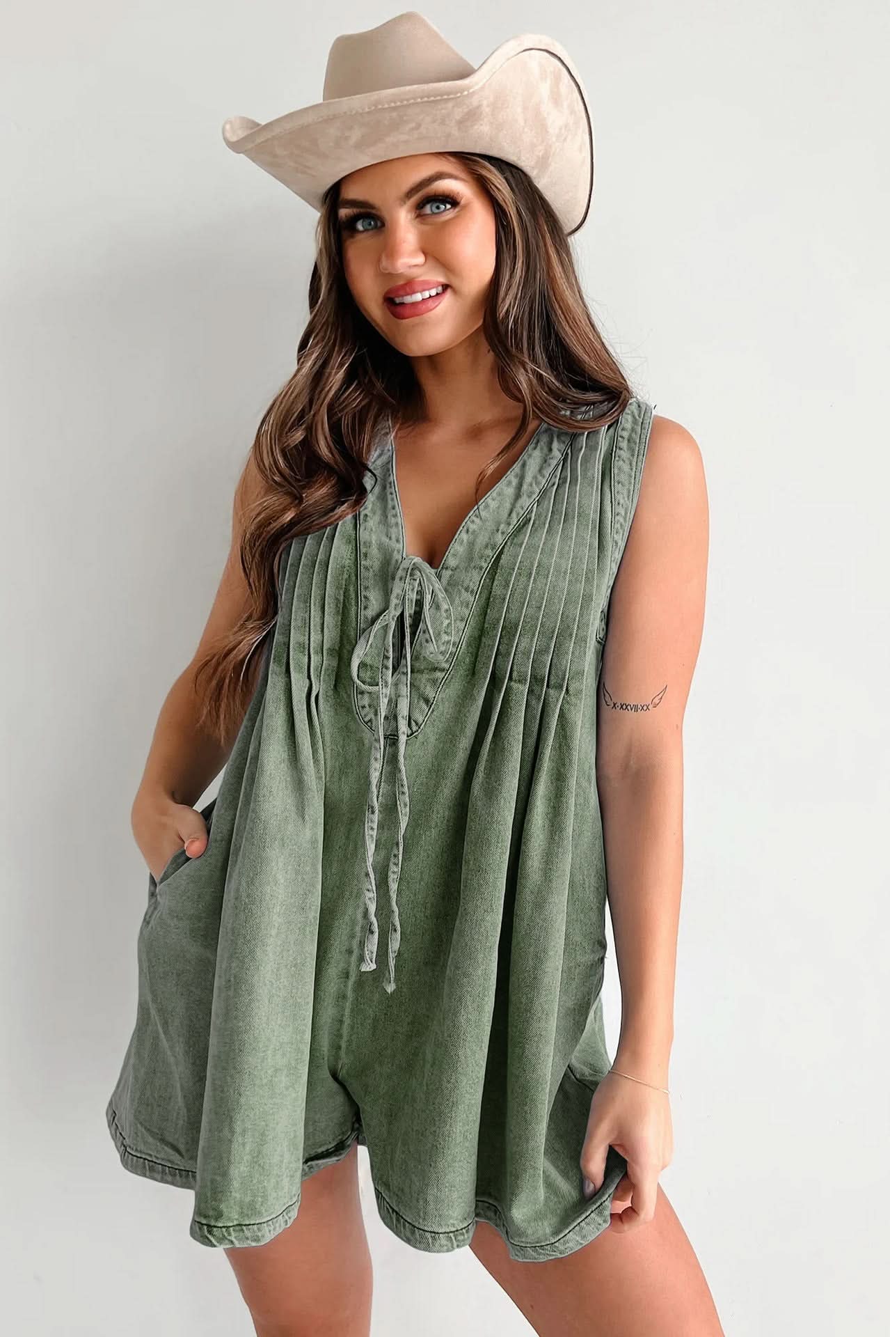 Rodeo Denim Romper