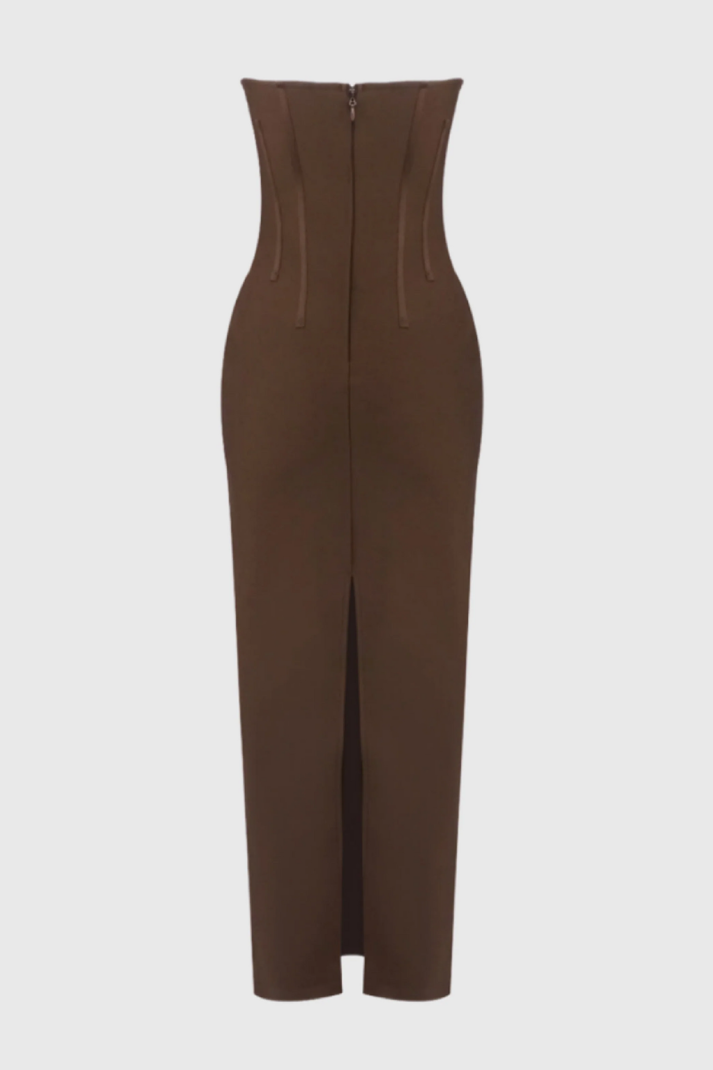 Cosmo Sleeveless Backless Split Maxi Dress