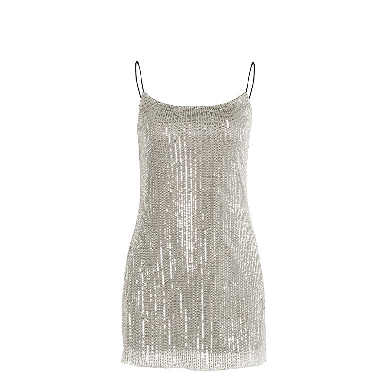 Party Sequin Suspender for