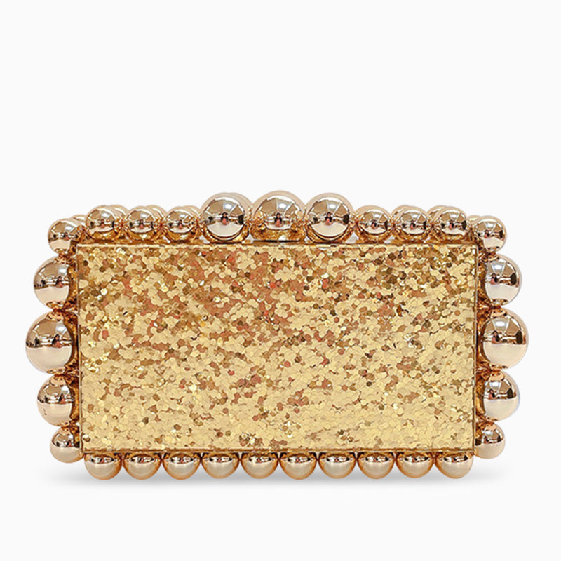 Zahra Acrylic Clutch Bag