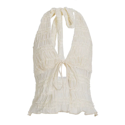 Lundyn Lace Halter Top