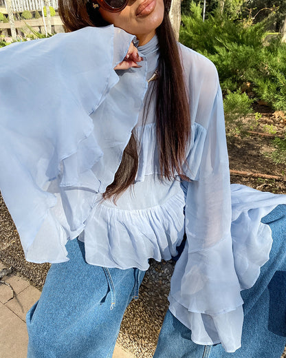 Elise Top - Blue