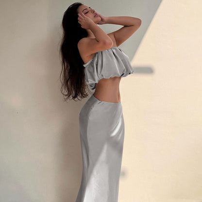 Jordyn Co-ord Set - Silver