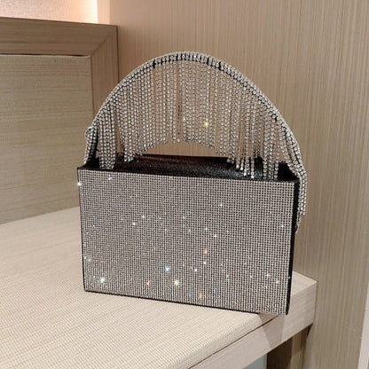 Sparkling Tassel Handbag by Natalie