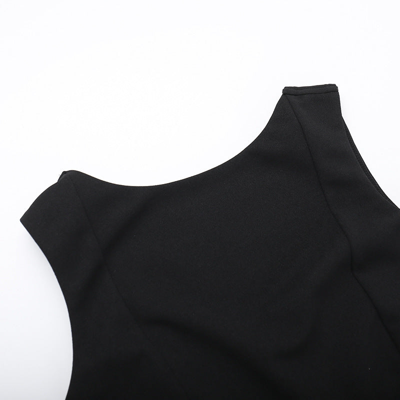Bodrum Mini Dress - Black