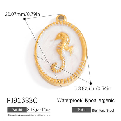 Timeless Evil Eye Stainless Steel Necklace – Protective Charm Pendant
