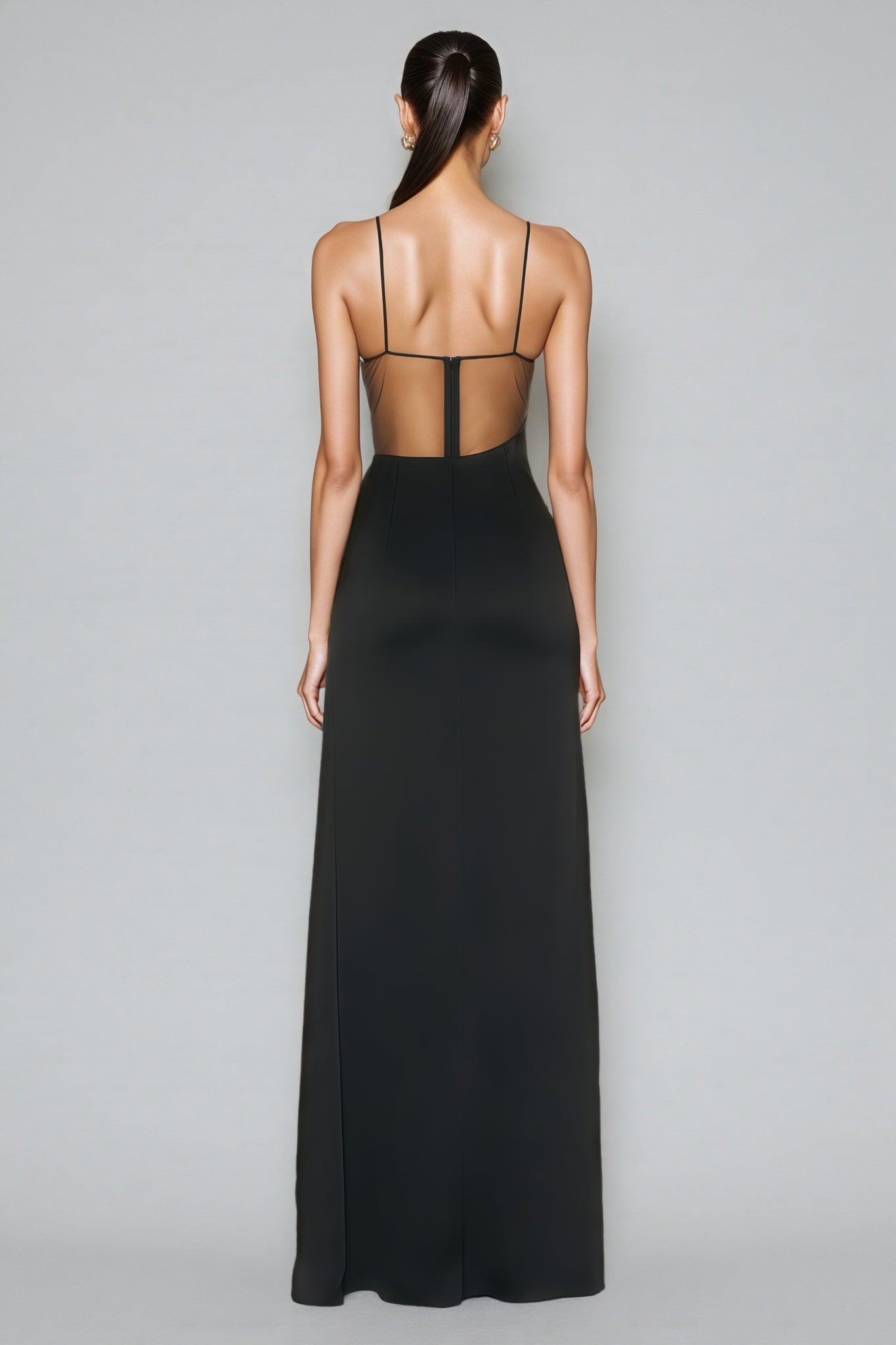 Sia Bandage Rhinestone Star Maxi Dress