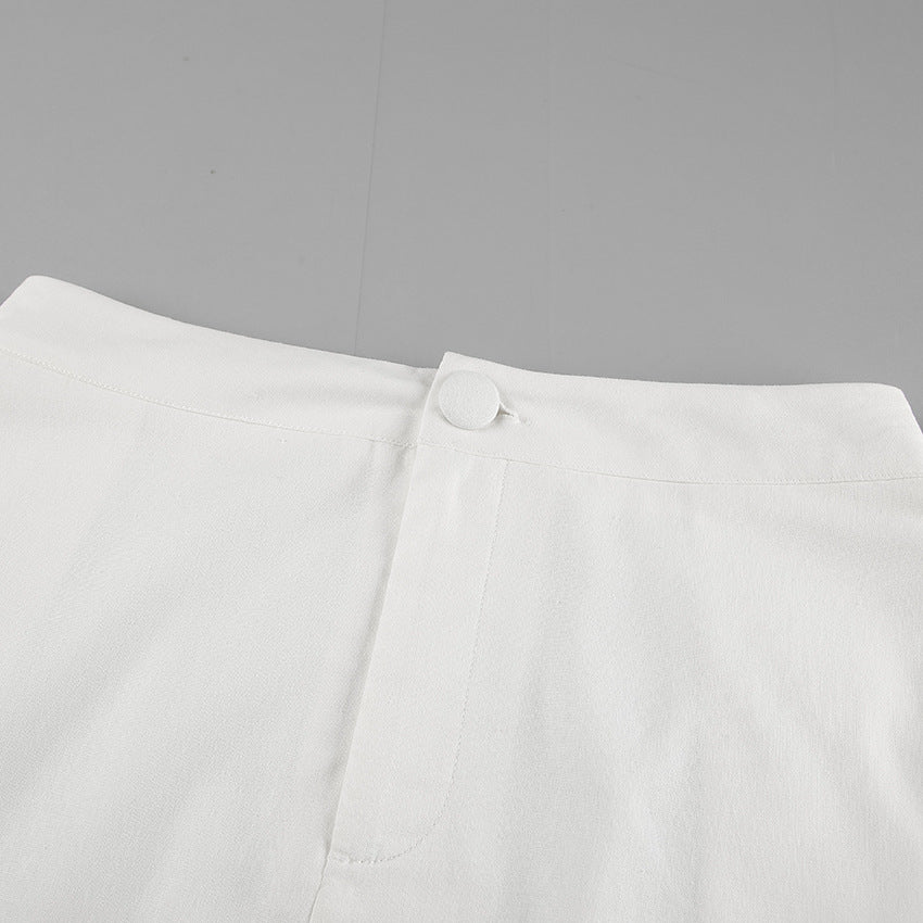 Garner Co-Ord Set - White
