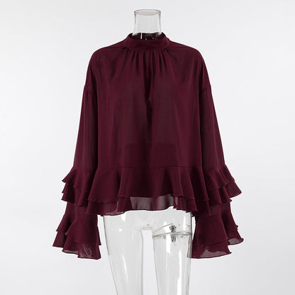Sansa Top - Maroon