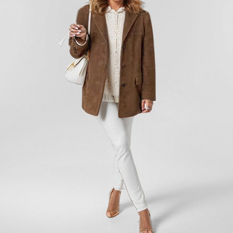 | Classic Suede Blazer