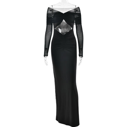Siela Maxi Dress - Black