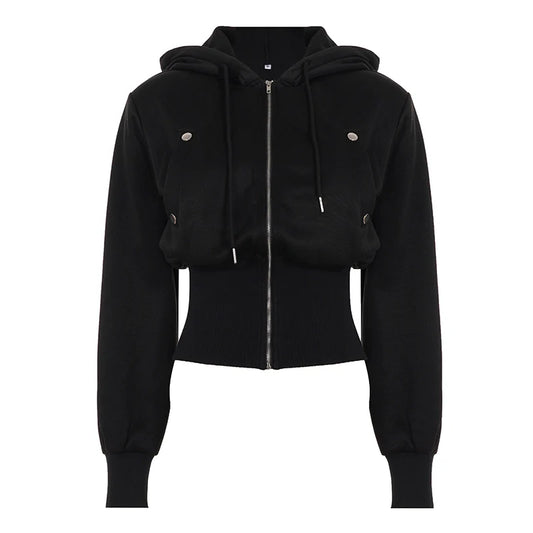 Dhanvi Slim Fit Zip Hoodie
